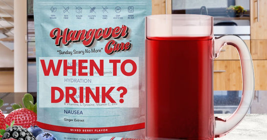 When to Drink Hangover Cure for Best Results