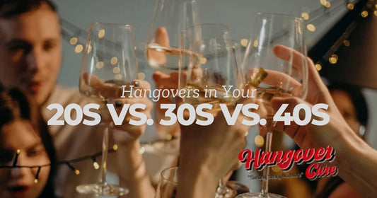 Hangovers in Your 20s vs. 30s vs. 40s - team party