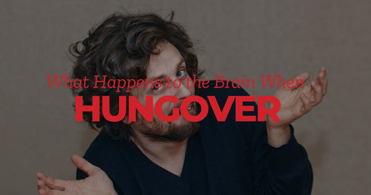 man in black with What Happens to the Brain When Hungover